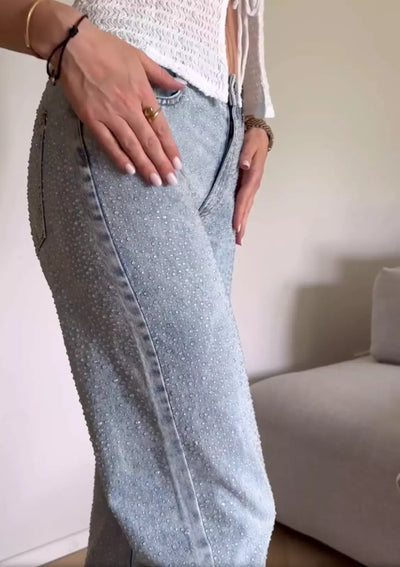 Celeste Shimmer Jeans