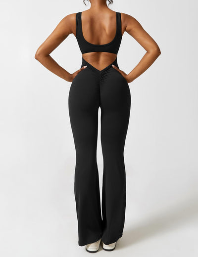 Evelyn's Curve-Embrace Jumpsuit